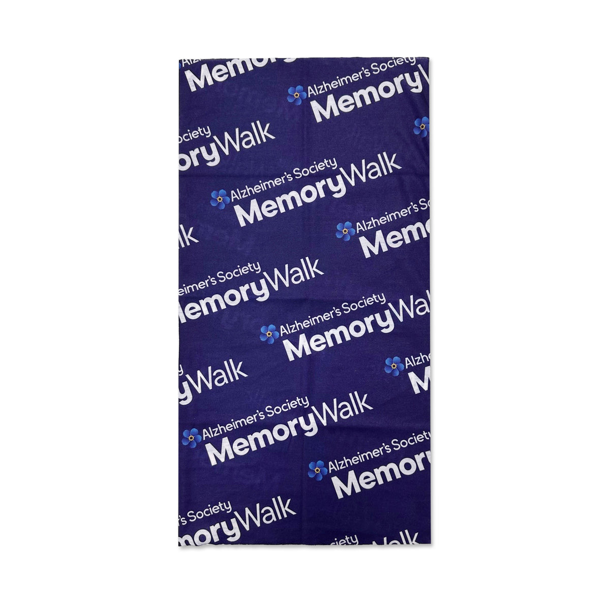 Memory Walk tube scarf - blue