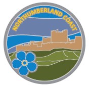 Trek pin badge - Northumberland Coast