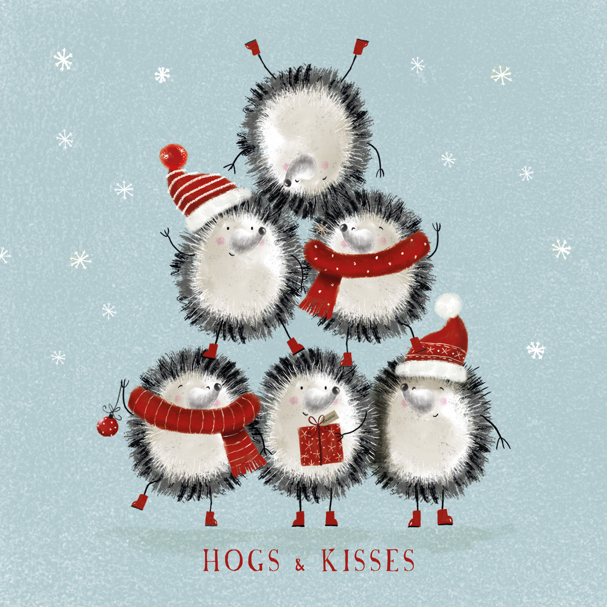 Hogs &amp; kisses, pack of 10 cards