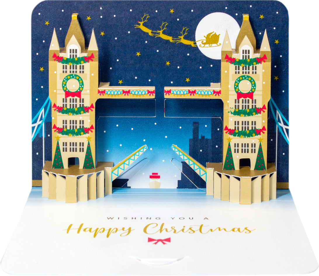 Tower Bridge pop-up card - pack of 5