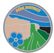 Trek pin badge - Peak District