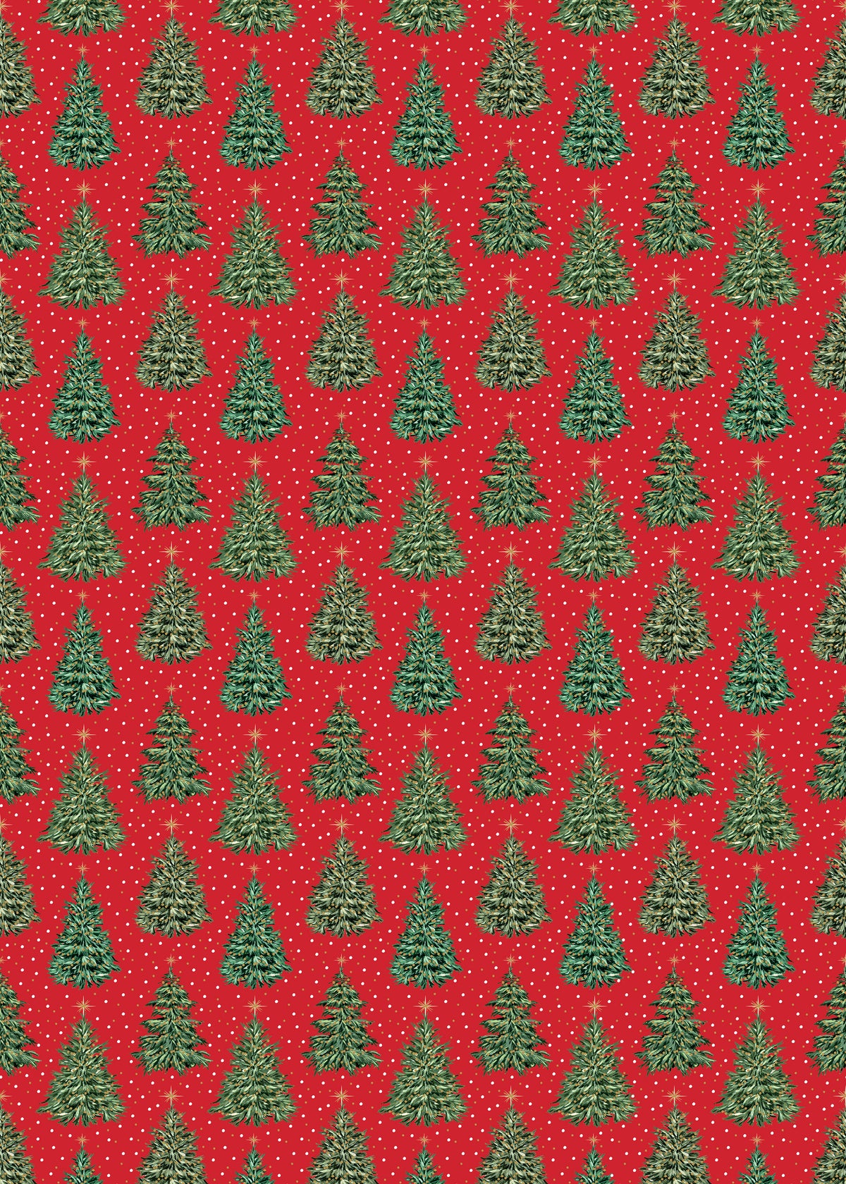 Christmas trees - gift wrap