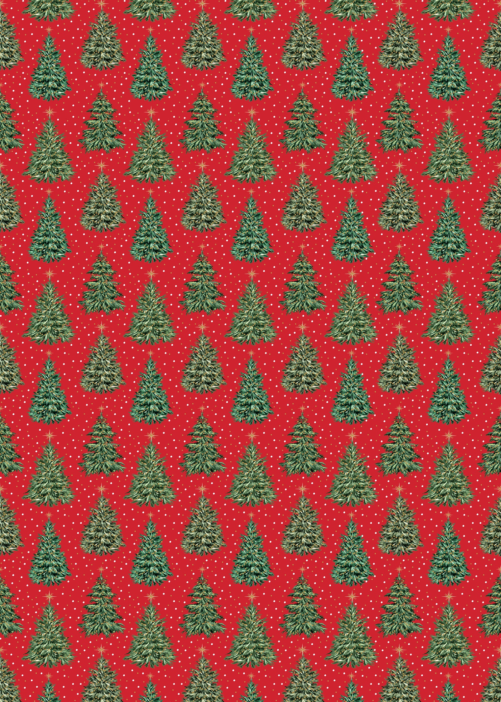 Christmas trees - gift wrap