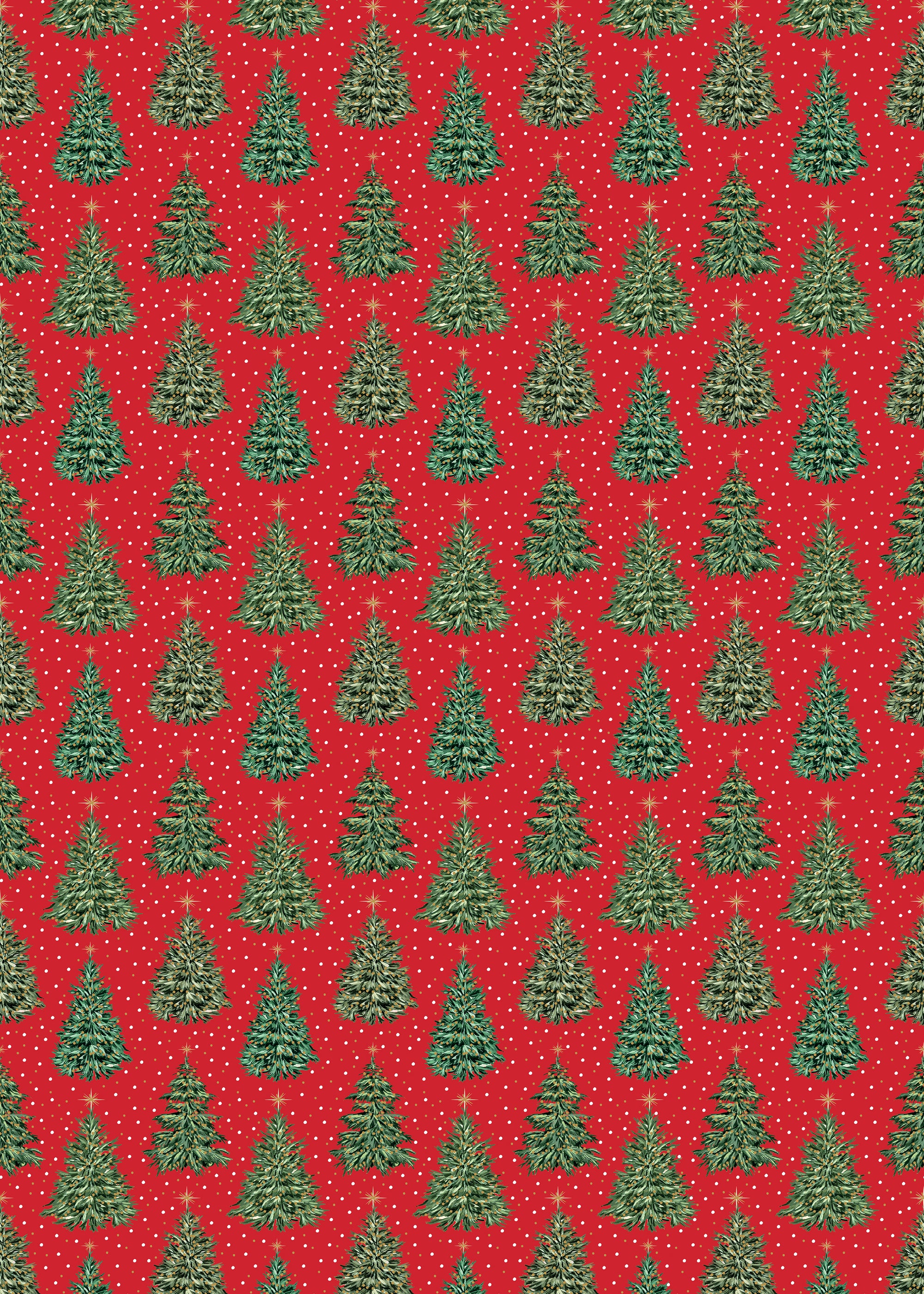 Christmas trees - gift wrap