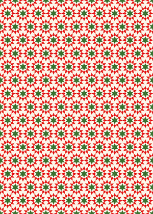 Geo stars - roll wrap