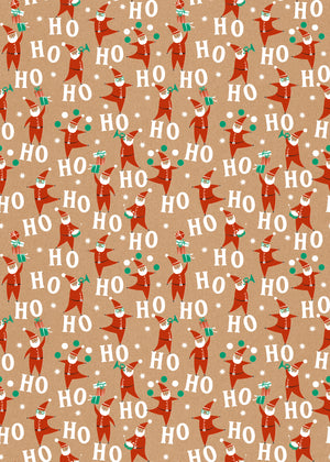 Jolly Santa - roll wrap