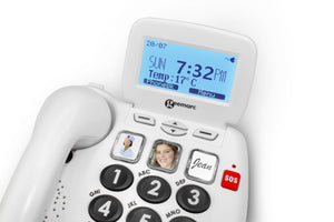 Serenities 100 V2T corded photo button telephone