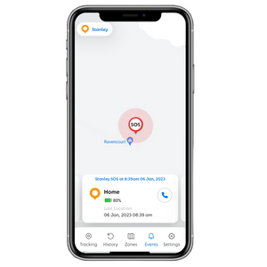 Safer walking GPS locator