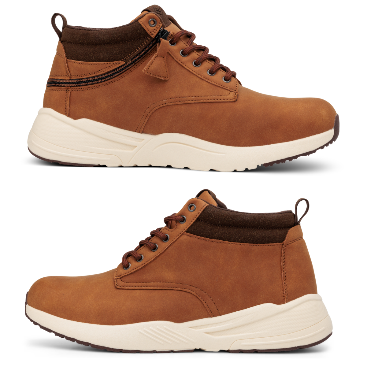 Scout wide-fit tan boot - men