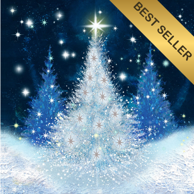 Snowy Forest - pack of 10 cards