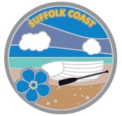 Trek pin badge - Suffolk Coast