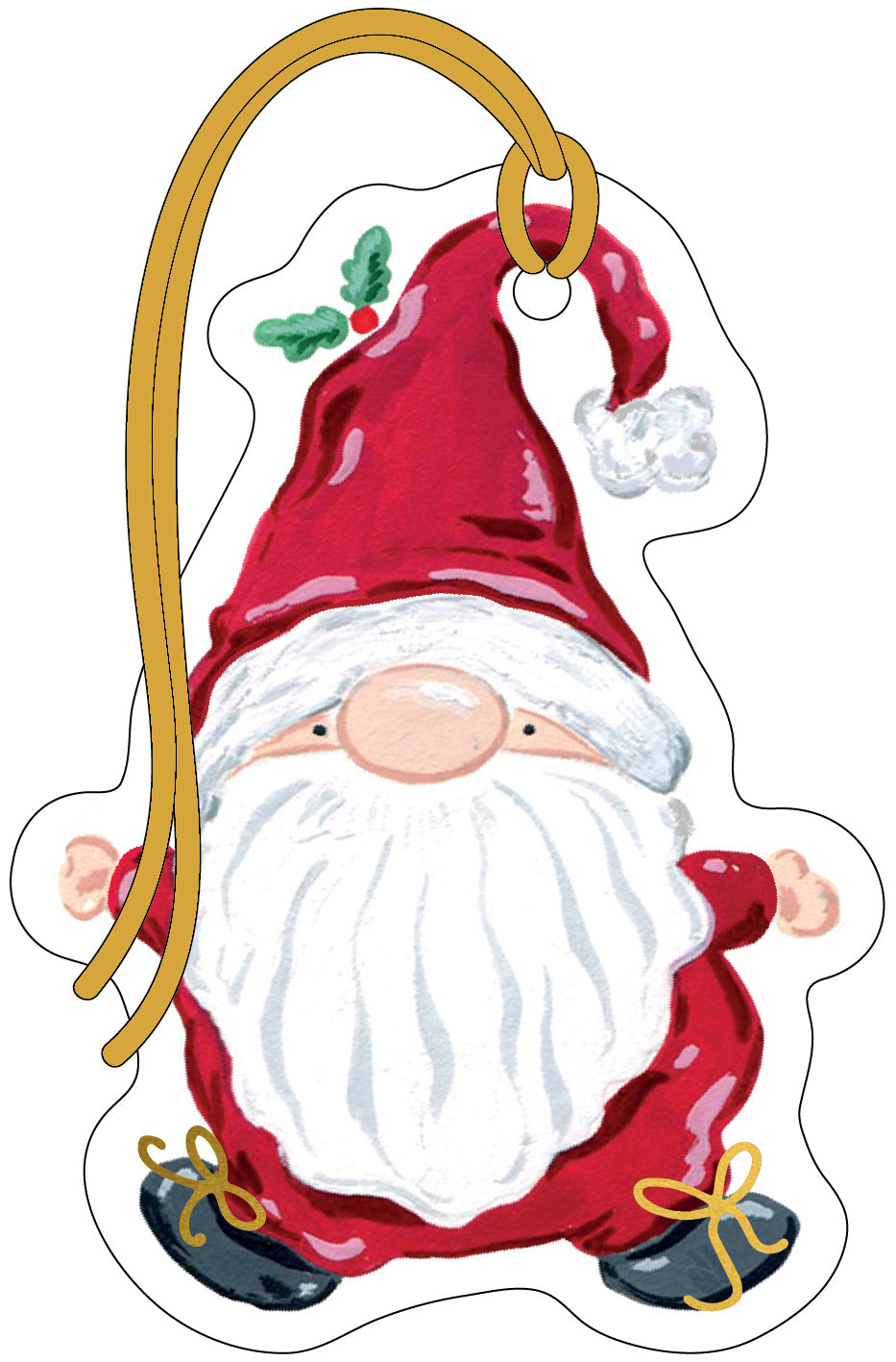 Gnome gift tags - pack of 4