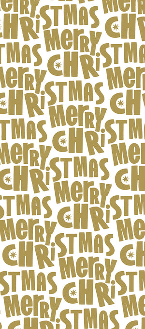 Merry Christmas tissue paper - 4 sheets