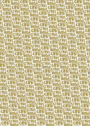 Merry Christmas tissue paper - 4 sheets