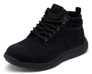 Scout wide-fit black boot - women