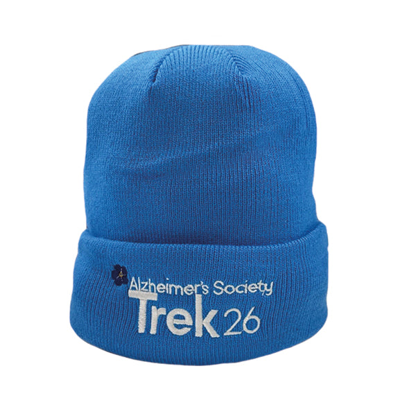 Trek 26 embroidered beanie hat