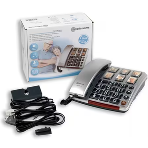 Big button corded telephone