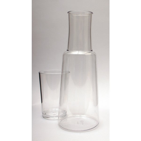 Unbreakable carafe and tumbler