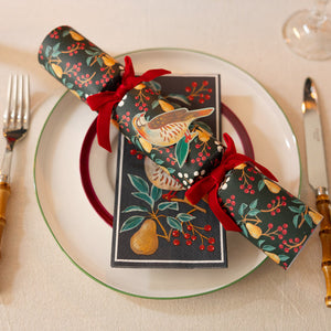 Deluxe Partridge & Pear crackers - pack of 6
