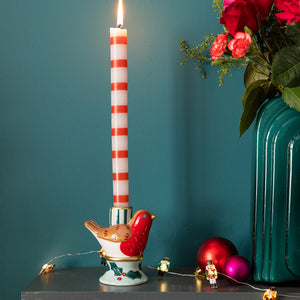 Robin dinner candle holder - single
