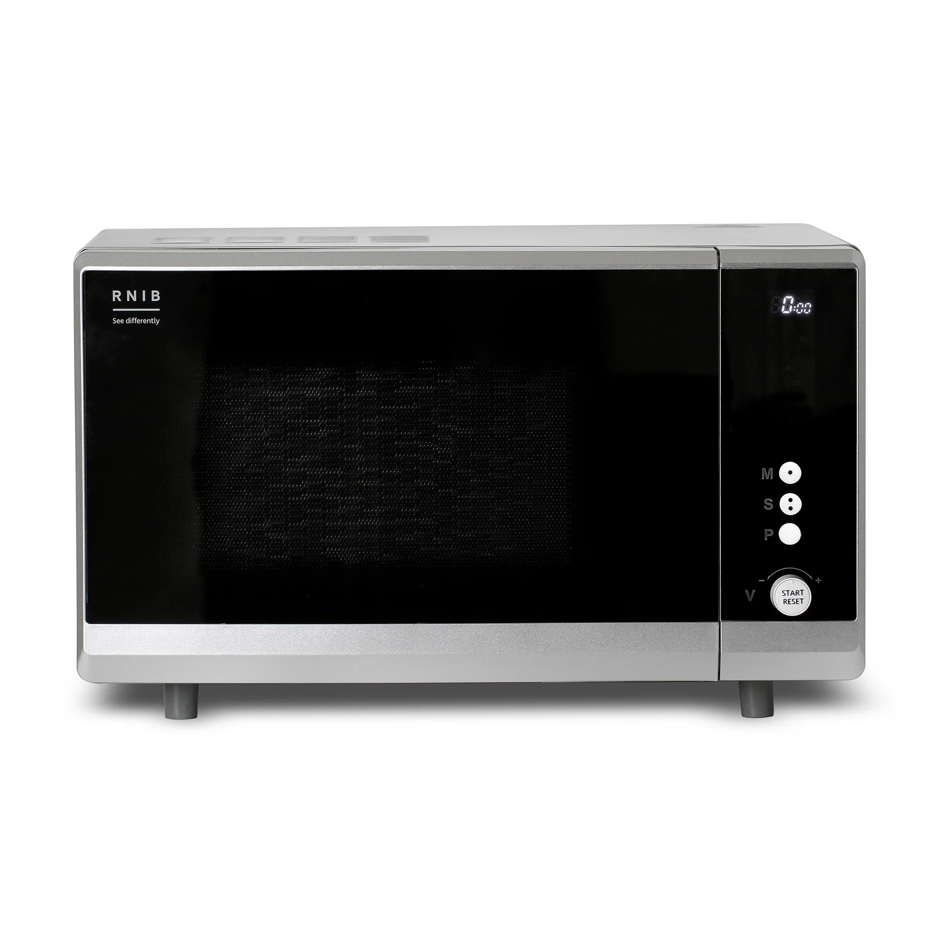 RNIB talking microwave - tactile buttons