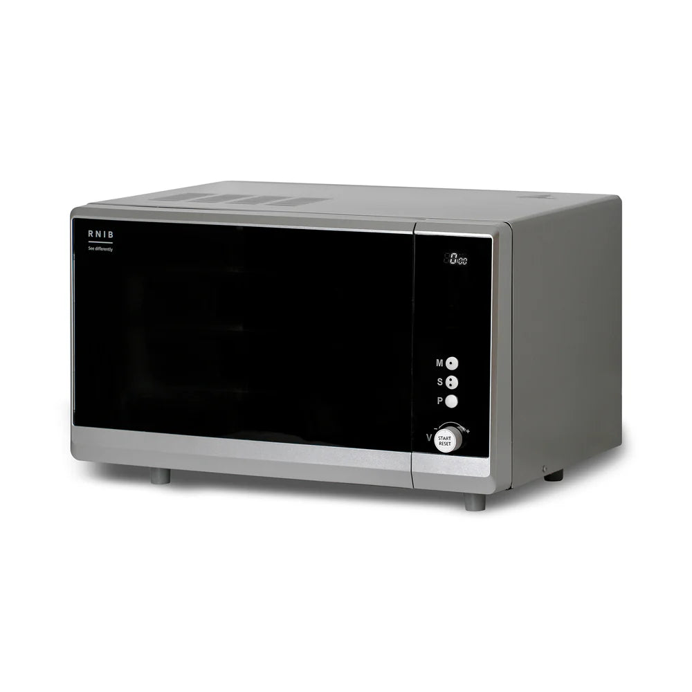 RNIB talking microwave - tactile buttons