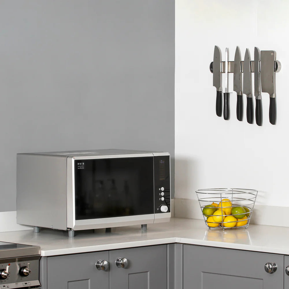 RNIB talking microwave - tactile buttons
