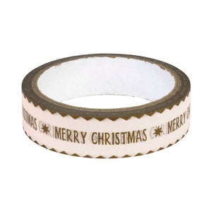 Merry Christmas paper wrapping tape