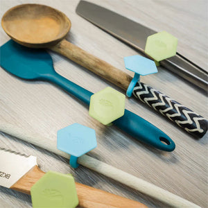 Grip toggles for utensils - pack of 4