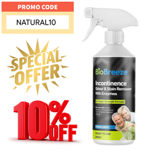 Incontinence odour & stain remover