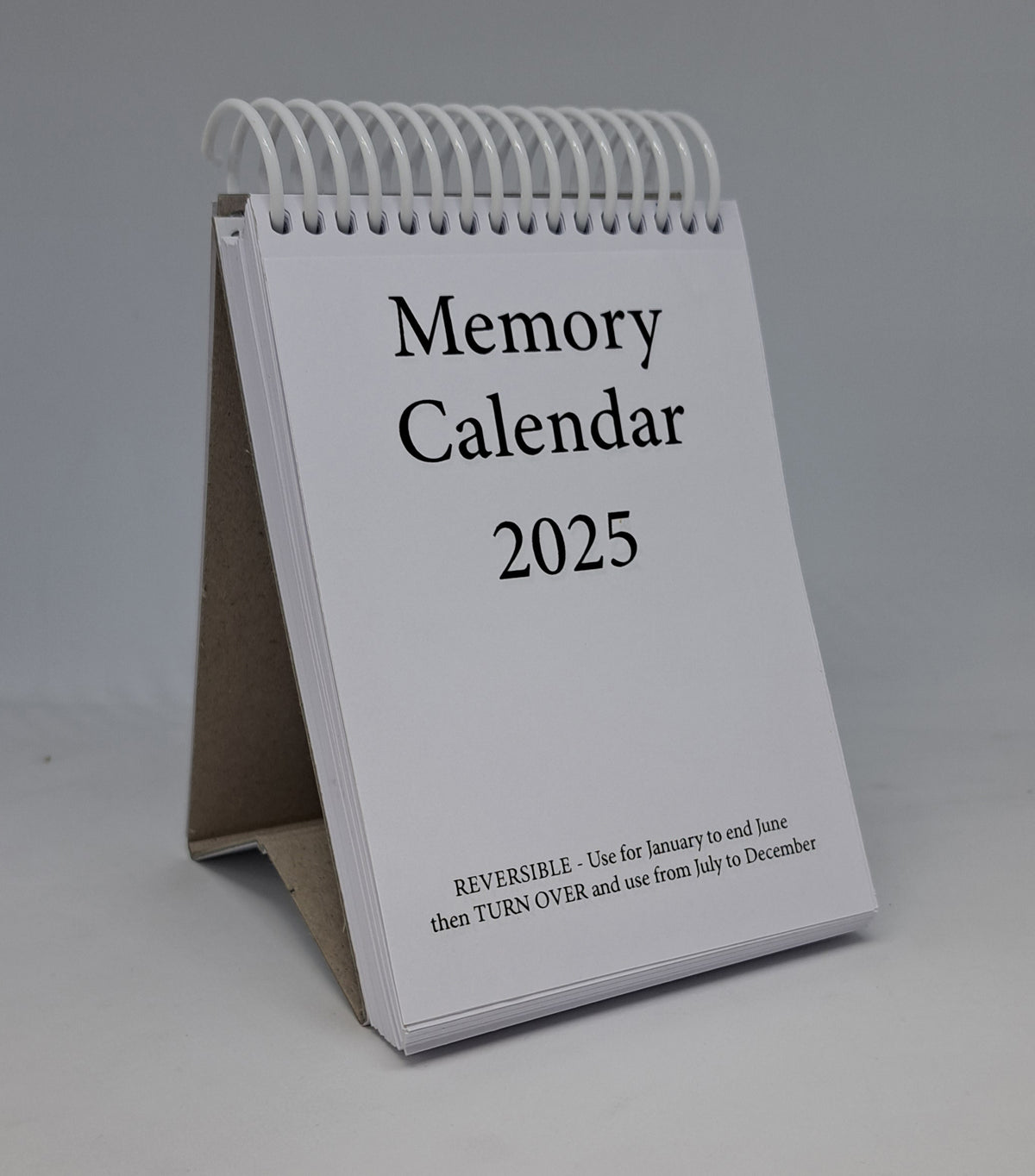 Memory calendar 2025