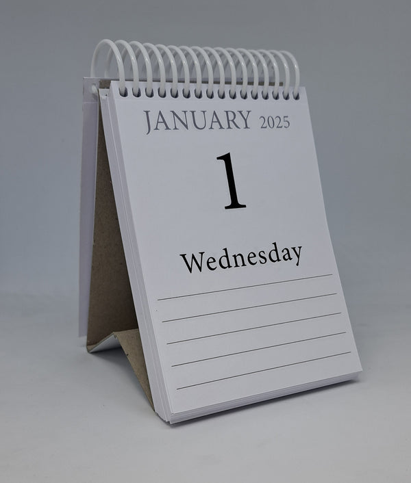 Memory calendar 2025 Alzheimer's Society