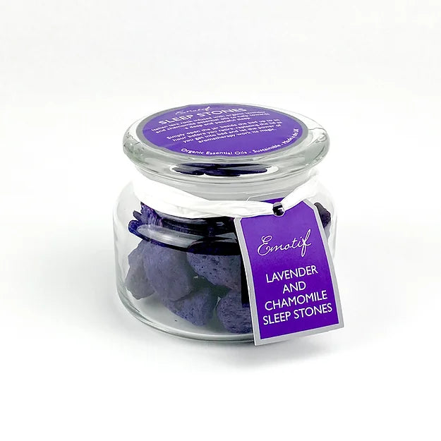 Sleep stones & scented oil gift set
