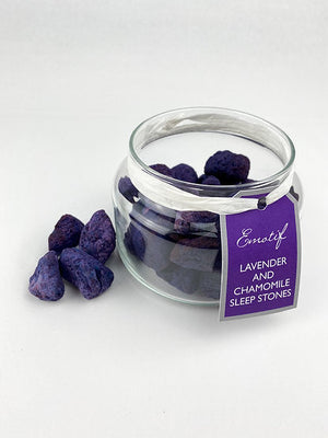 Sleep stones & scented oil gift set