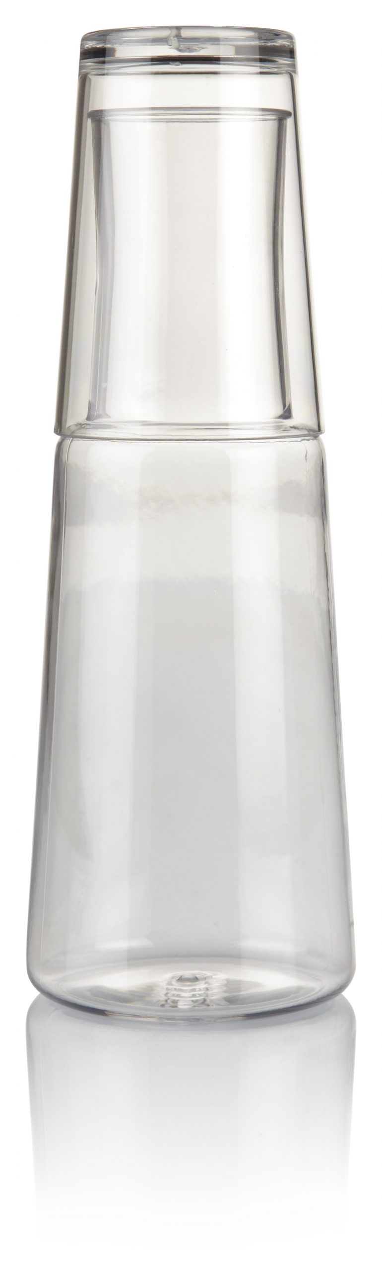 Unbreakable carafe and tumbler