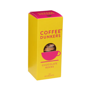 Chocolate rocks coffee dunkers