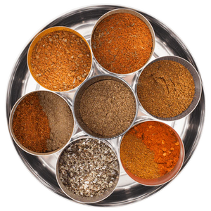 World spice tin