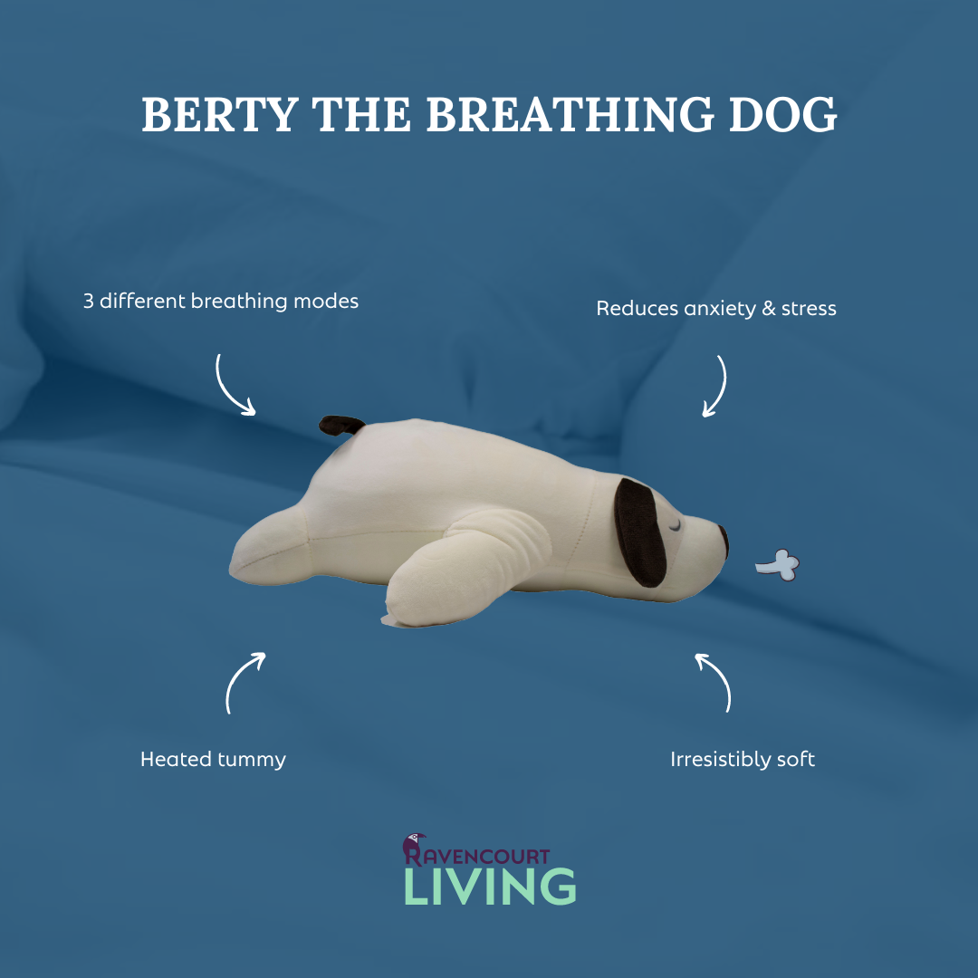 Berty the breathing dog