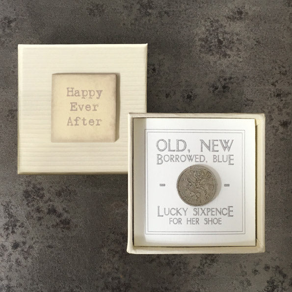 Sixpence - Old new borrowed blue