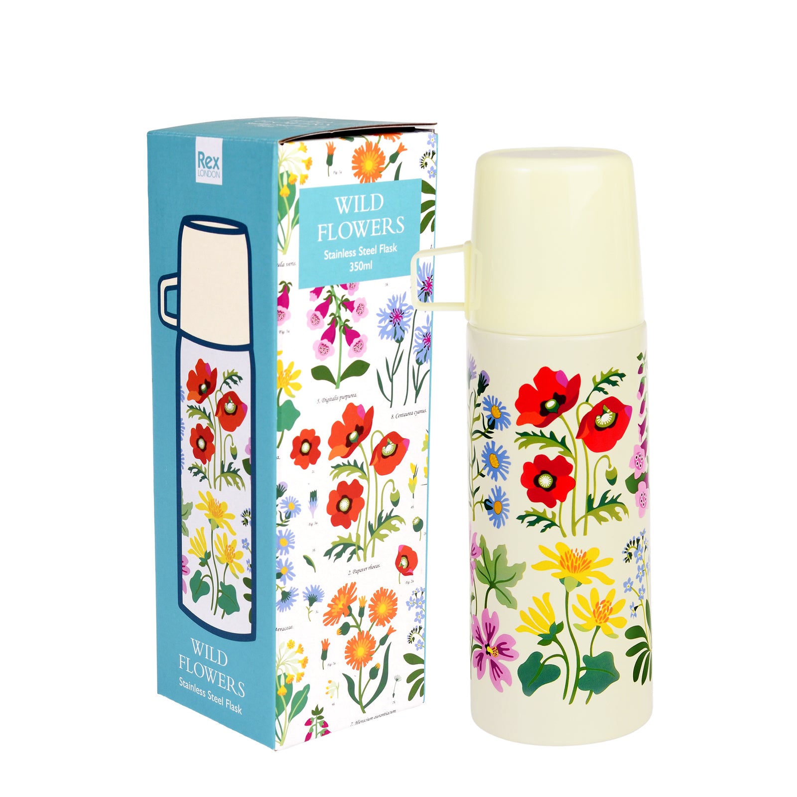 Wildflower flask and cup