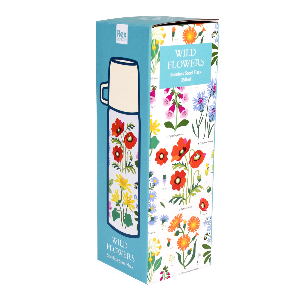Wildflower flask and cup