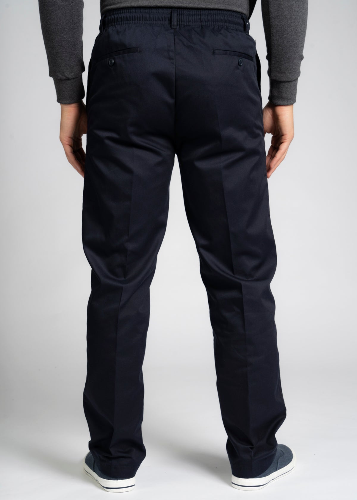 UPower Light HiVis Combat Cargo Work Trousers Elasticated Waist  Workwear  Nation Ltd