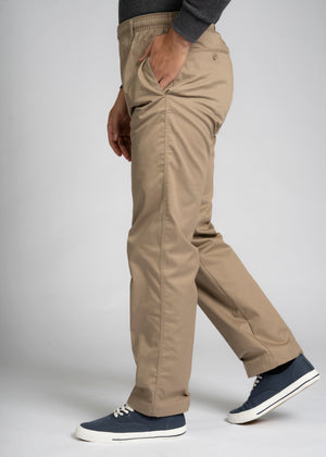Aubrey Straight Fit Elastic Waist Pull-On Trousers