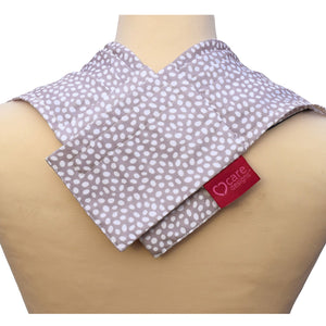 Pashmina Style Clothes Protector - Dotted Grey - VAT Free