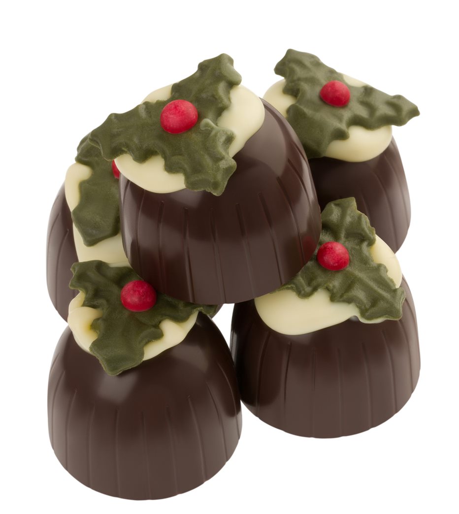 Christmas pudding truffles