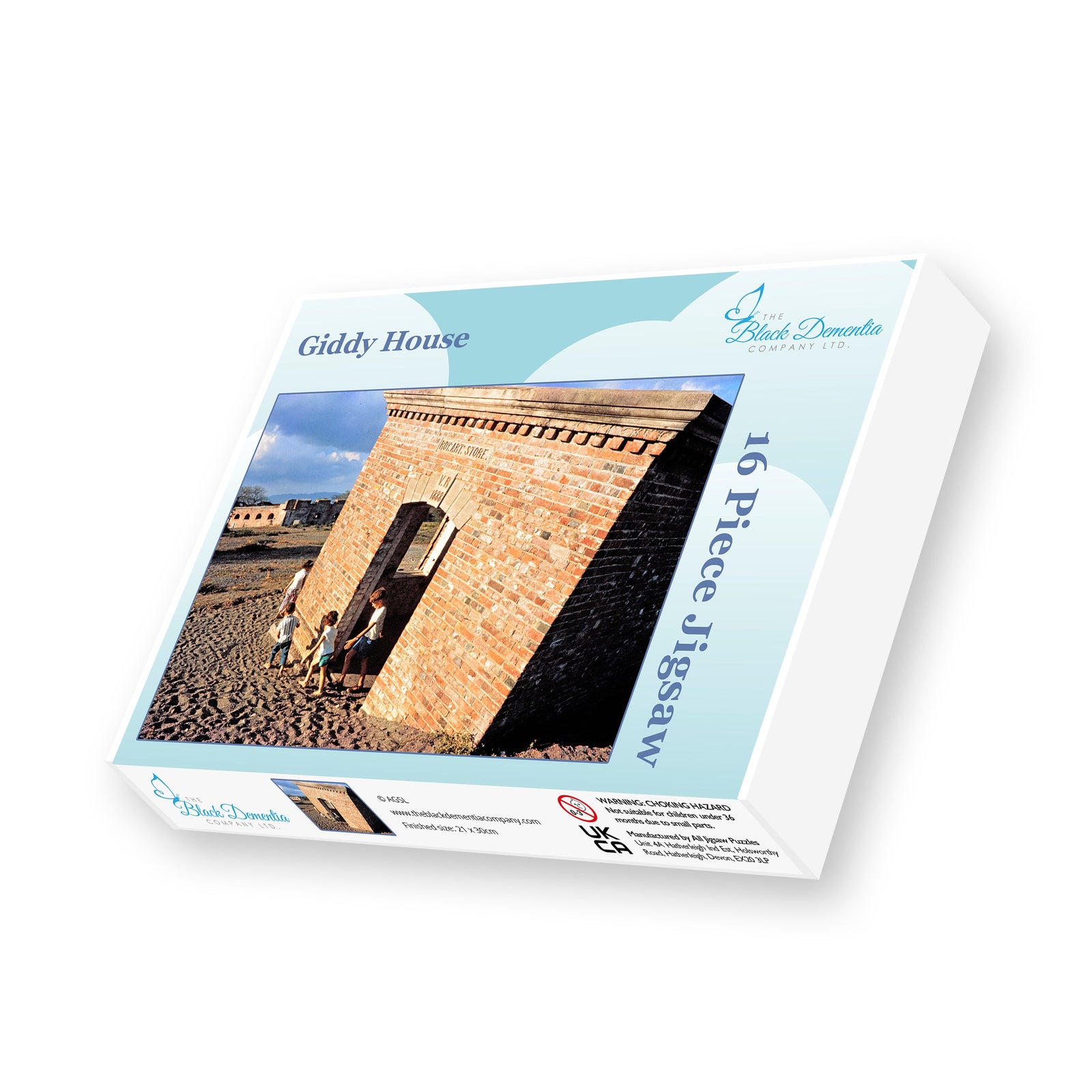 16 Piece Jigsaw Puzzle - Giddy House - VAT Free