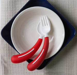 Henro - grip cutlery - red right spoon - VAT Free