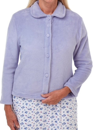 Mavis indoor fleece jacket - lilac