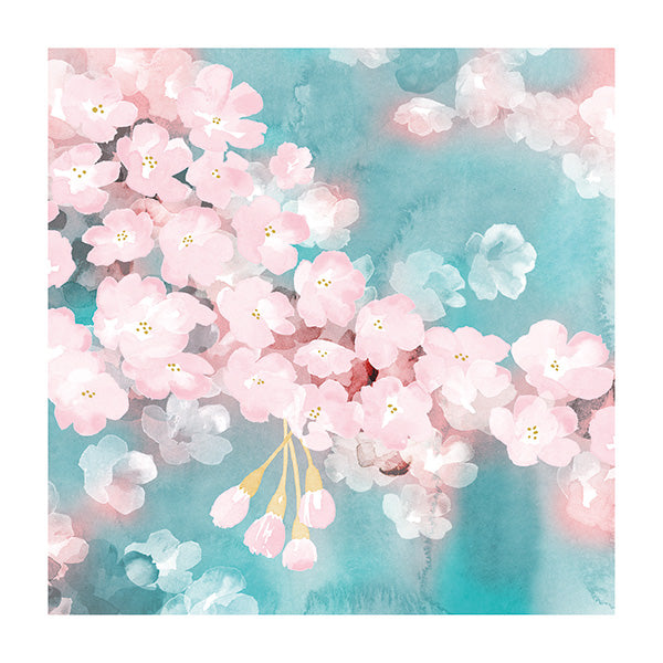 Pink Blossom - Single Card