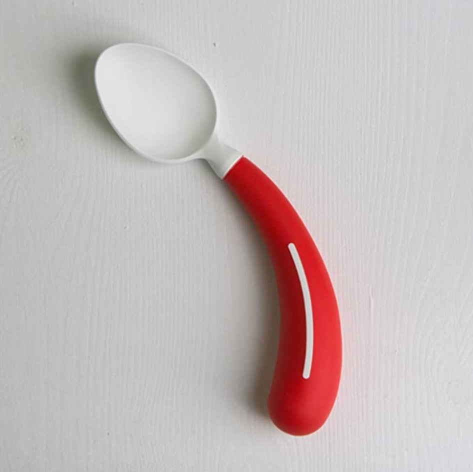 Henro - grip cutlery - red right spoon - VAT Free
